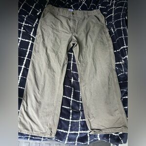 Carhartt Men's Tan Pants !! 42x30